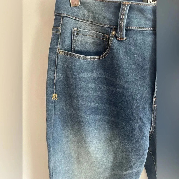 Nanette Lepore Tyler Skinny Denim Blue Jeans Size 10 NWT 0220 - Picture 2 of 14